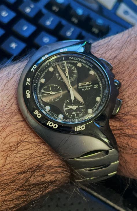 seiko asymmetrical watch